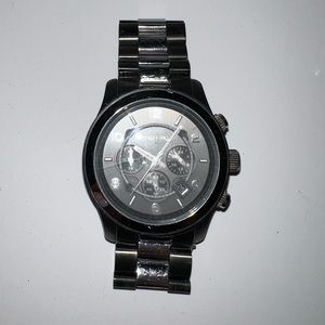 Michael Kors metallic grey watch (needs a battery)